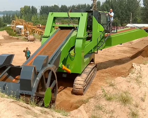 JXLQ-500 Crawler жылжымалы қос шелек дөңгелегі